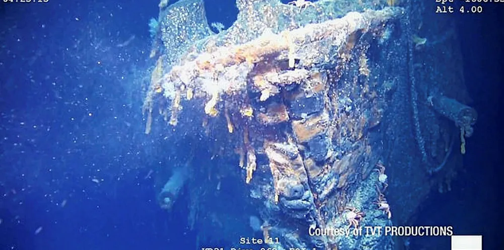 The wreck of the First World War German battleship SMS Scharnhorst has been found off the Falkland Islands