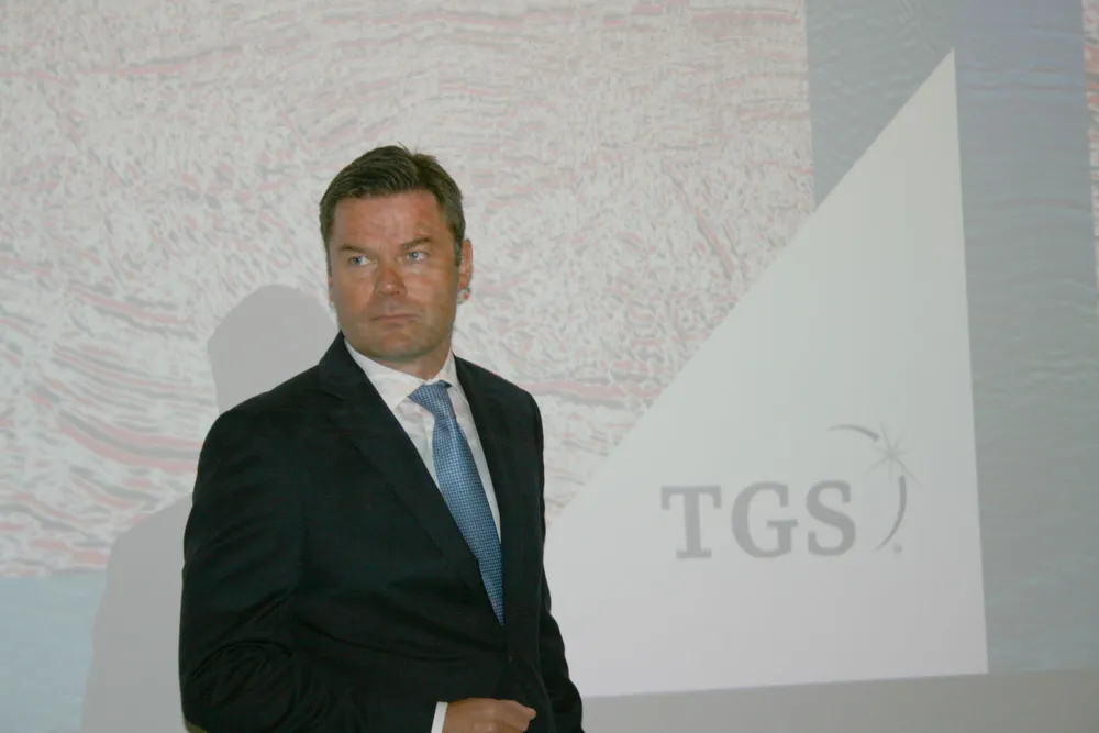 'Signs of recovery': TGS chief executive Kristian Johansen