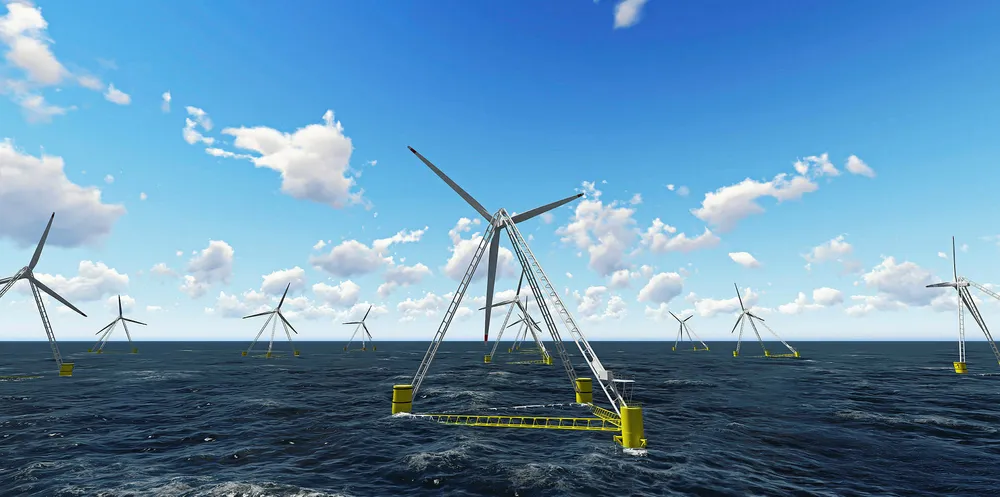 X1 Wind's PivotBuoy floating wind design |