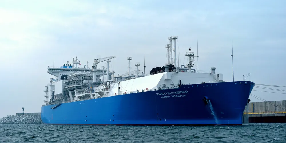 The 170,000-cbm floating storage and regasification unit Marshal Vasilevskiy (built 2018).