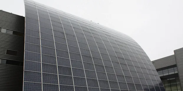 The Photovoltech building in Tienen, central Belgium