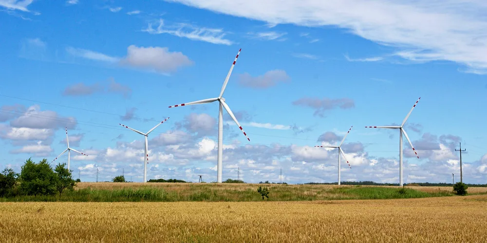 Invenergy's Dobieslaw wind farm.