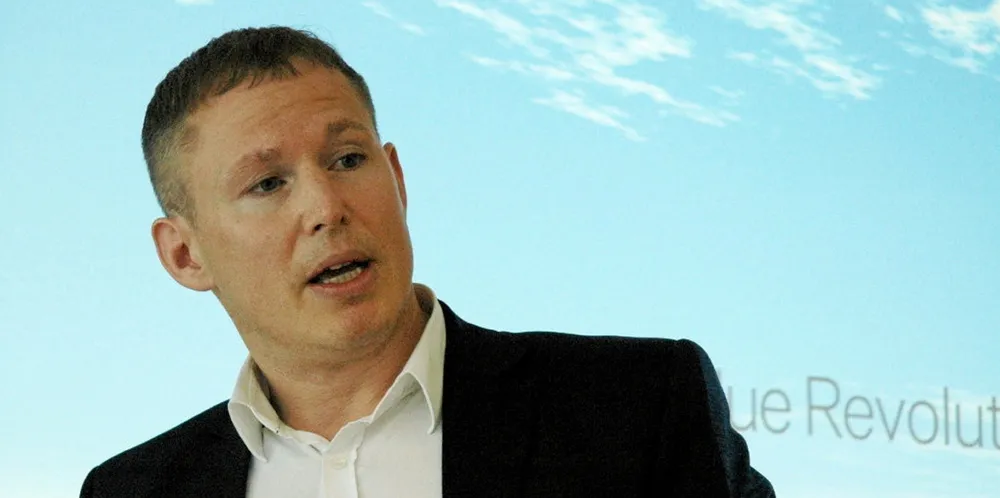 Ivan Vindheim, CEO of largest salmon farmer Mowi.