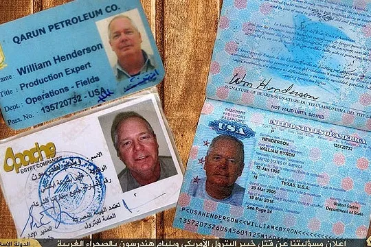 Isis-linked group claims oil-worker murder