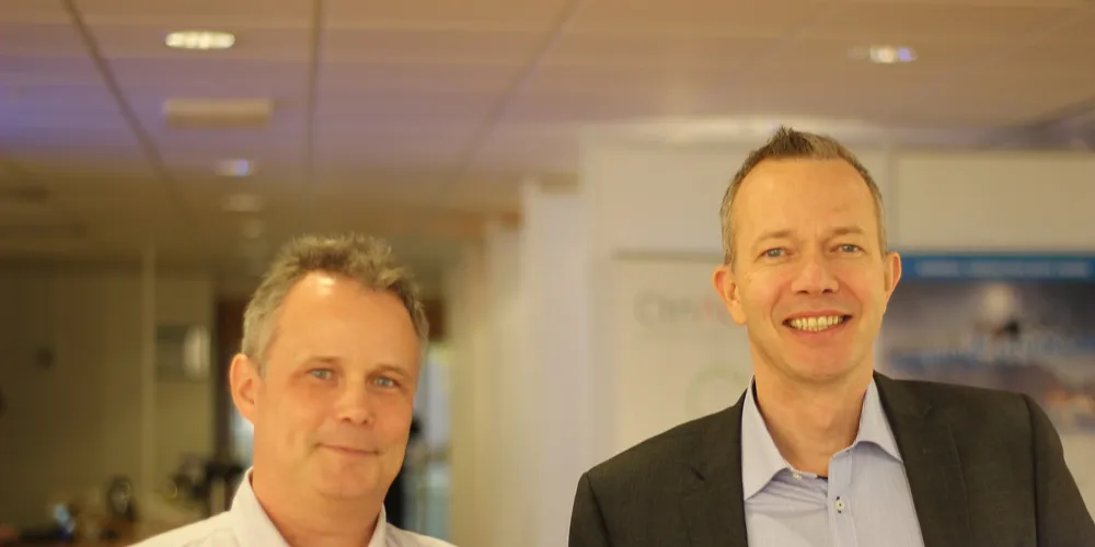 Vil definere ord: Forsker Tom Ole Nilsen (t.v.) og Bendik Fyhn Terjesen
