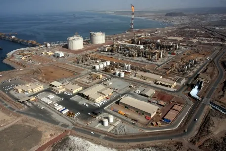 Destination: Yemen LNG's terminal at Balhaf on the Gulf of Aden.