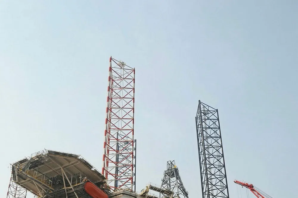 Almost ready for delivery: Northern Offshore's jack-up Energy Enticer