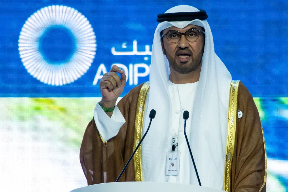 Oilfield expansion: Adnoc group chief executive Sultan Ahmed Al Jaber.