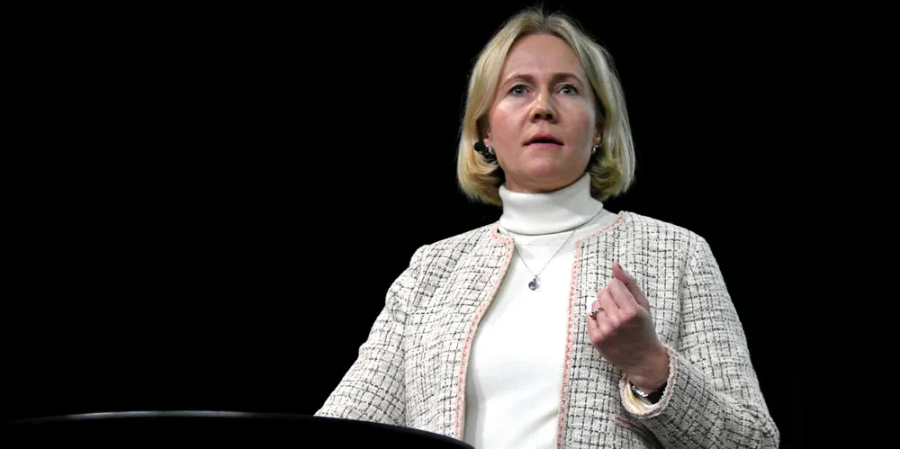 – 1 MW-grensen er så lav at vi får ikke utnyttet nettet. Det er viktig at 1 MW-grensen ikke fester seg, sier Anne Nysæther, øverste sjef i Elvia.