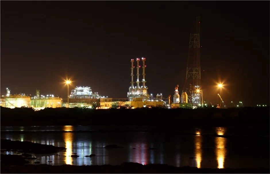 Core asset: the D6 onshore terminal in India