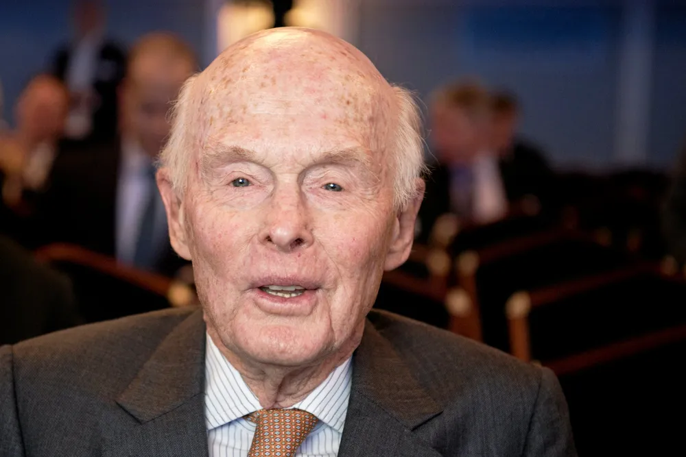 Rederlegende Fred. Olsen innledet Rederiforbundets årskonferanse med en sterk oppfordring til å se fremover, også når kriser rammer.