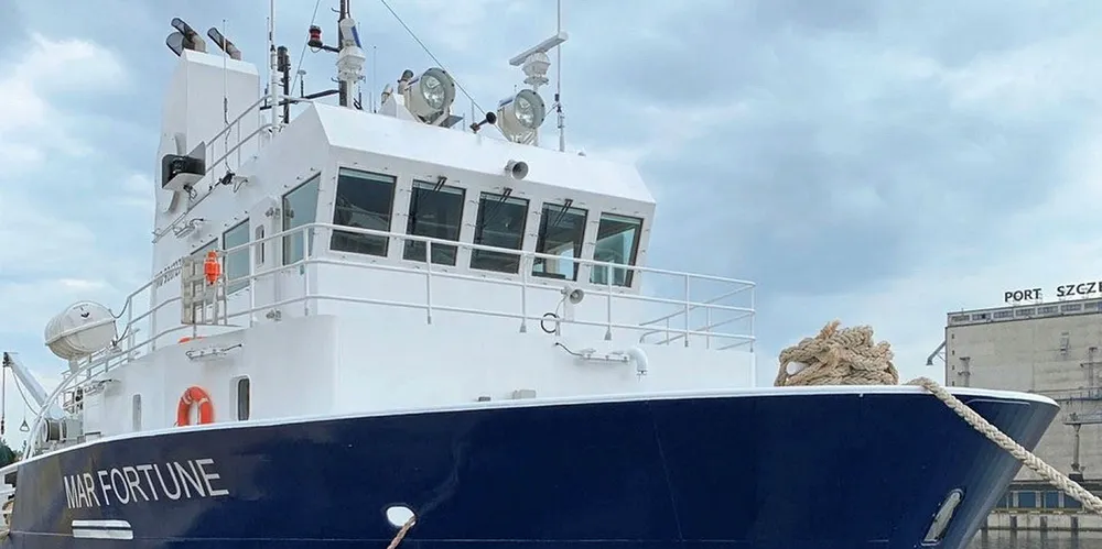 «Mar Fortune» skal bygges om. Supplybåten er totalrenovert med ny innredning, elektronikk og utstyr.