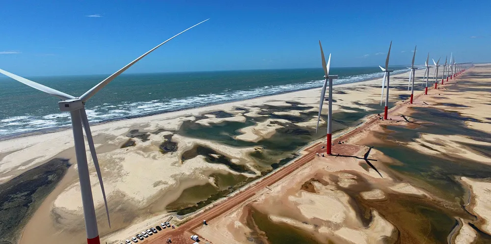 Brazil’s frontier wind district of Maranhão state.
