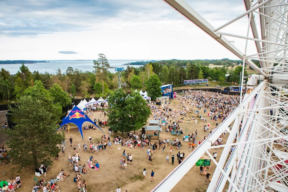 Stavernfestivalen fotografert noen sesonger tilbake.