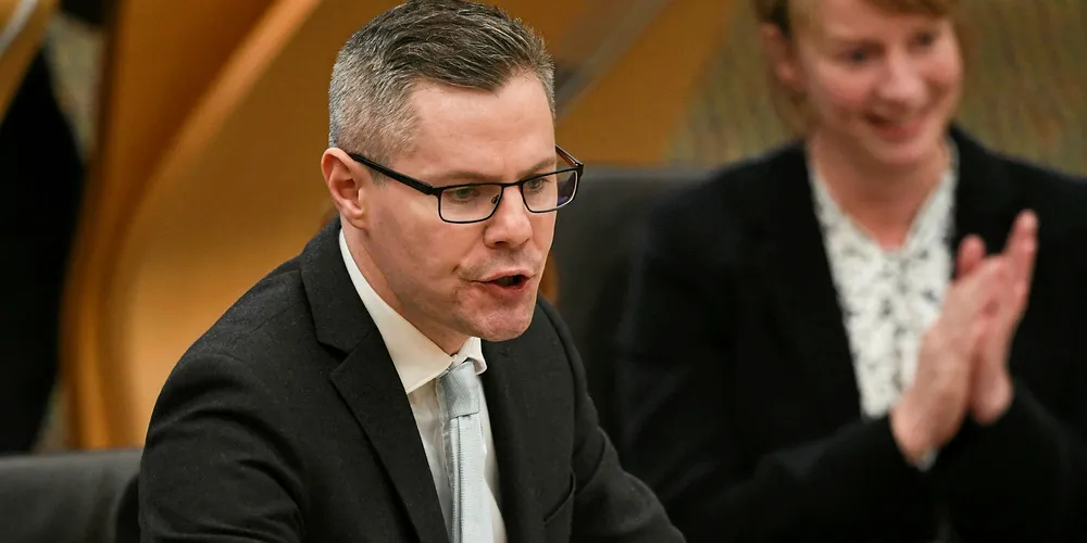 Scottish economy secretary Derek Mackay.