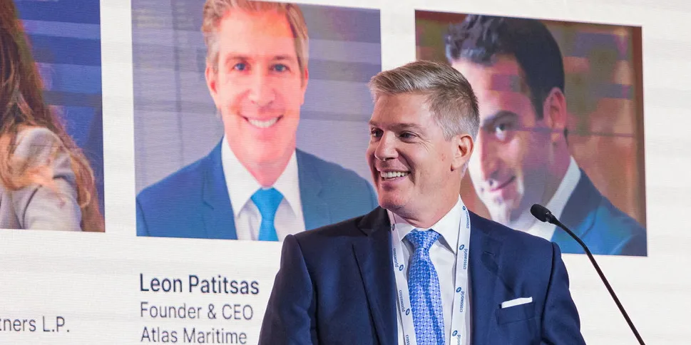 Leon Patitsas of Atlas Maritime at TradeWinds Shipowners Forum Posidonia, June 2024.