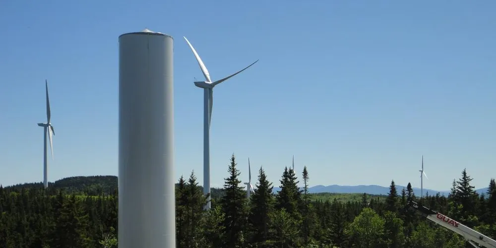 Riviere-du-Moulin wind farm.