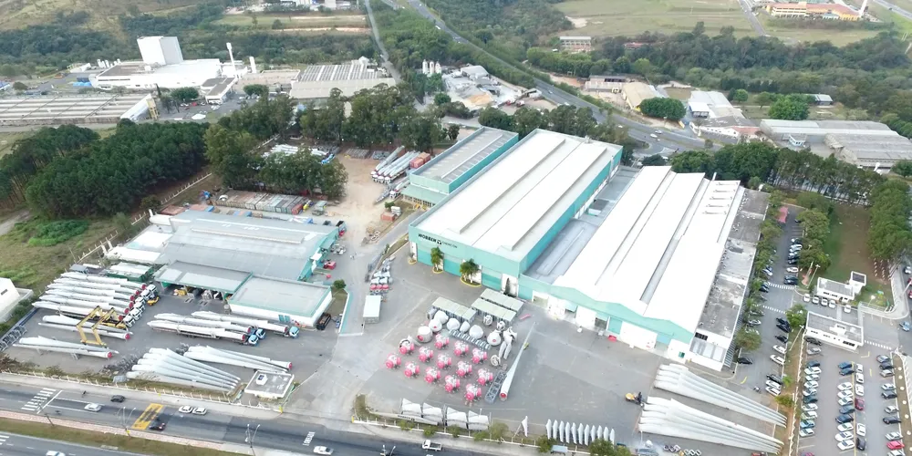 A Wobben Windpower plant in Brazil, part of the company's 500MW production capacity