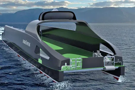 On drawing board: unmanned vessel Hronn