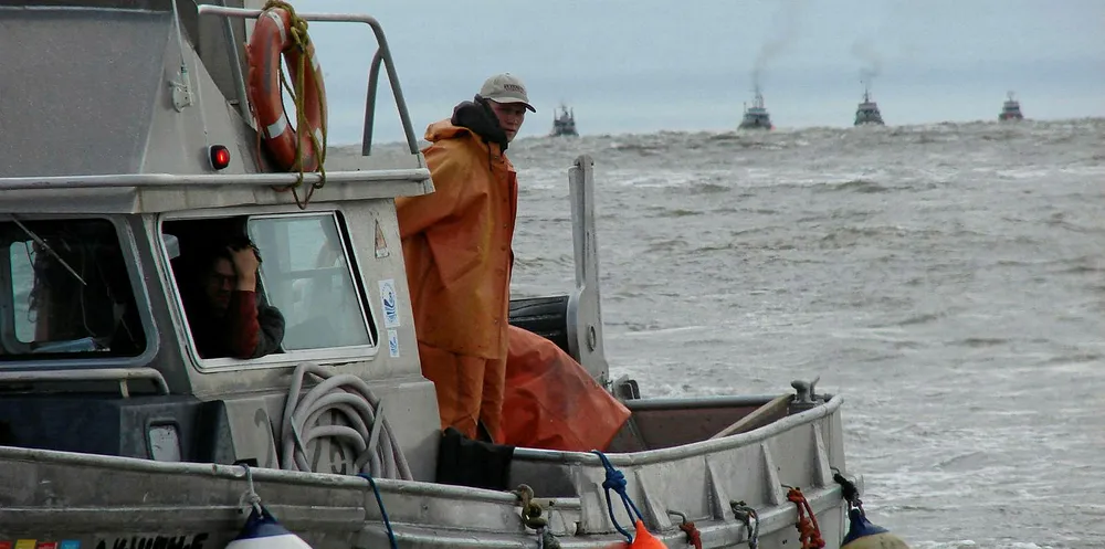 Bristol Bay salmon fishing vessel.