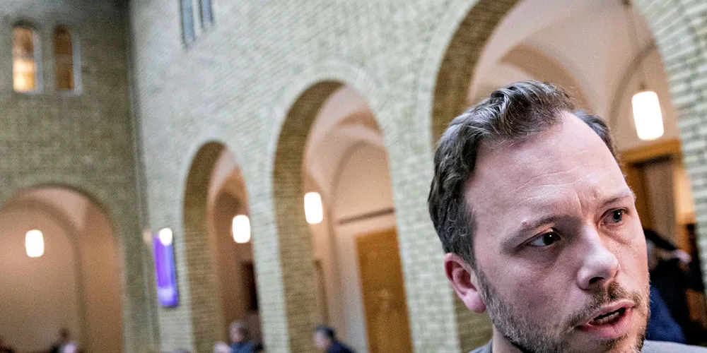KAMPKLAR: SV-leder Audun Lysbakken spår at gruvedumpingen i Kvalsund kommune vil bli en ny Alta-sak.