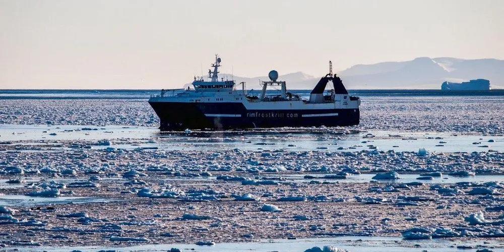 - Bruken av teknologi, kunnskap og det nyeste skipet i krillfiskeflåten betyr at vi er ekstremt godt rustet til å være innovatører innen bærekraftig fiske, sier Bjørnar Kleiven, administrerende direktør i Olympic Seafood. Pressefoto