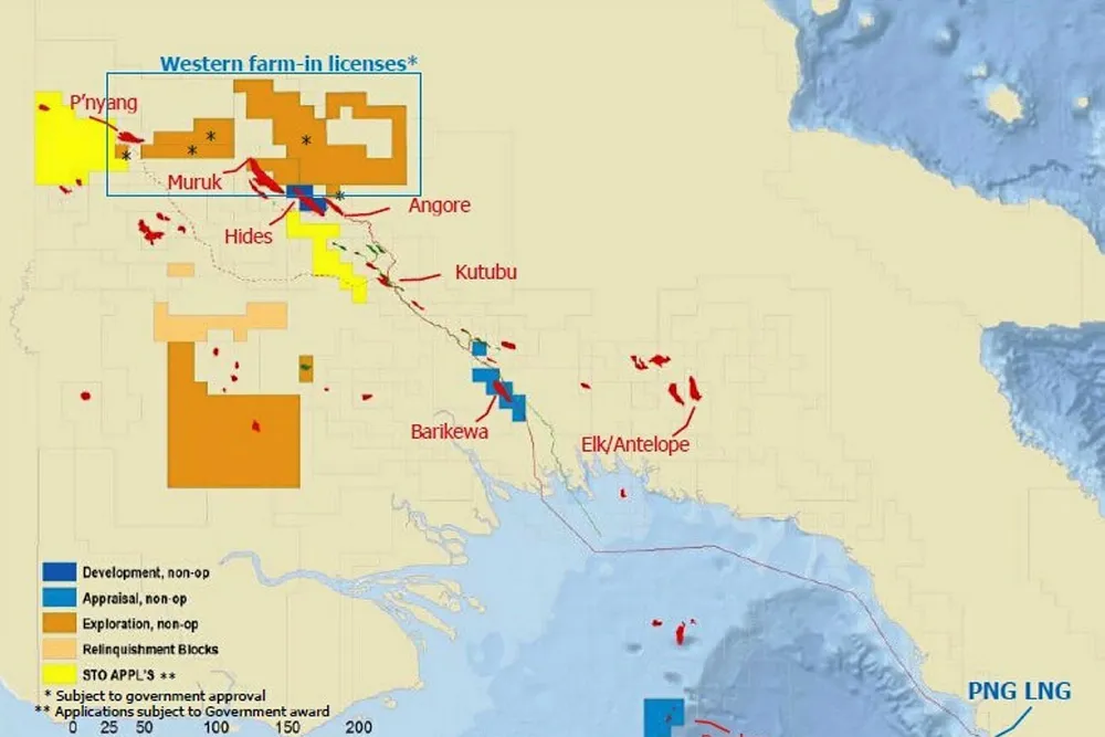 Hot spot: the "Western farm-in licences" in Papua New Guinea