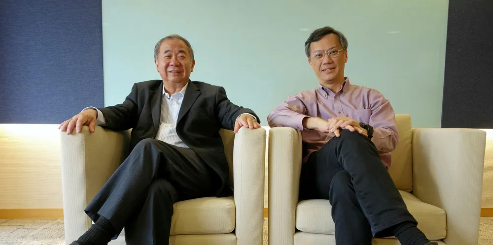 PIER71 protagonists: Professor Freddy Boey and Mark Lim