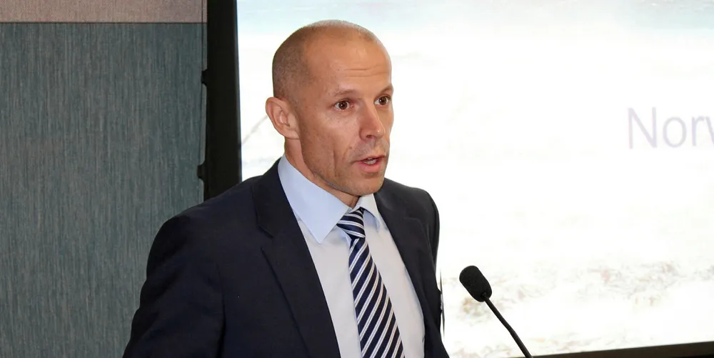 Charles Hostlund, CEO Norway Royal Salmon.