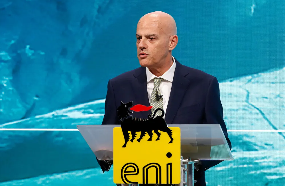 Indonesian ambitions: Eni chief executive Claudio Descalzi.