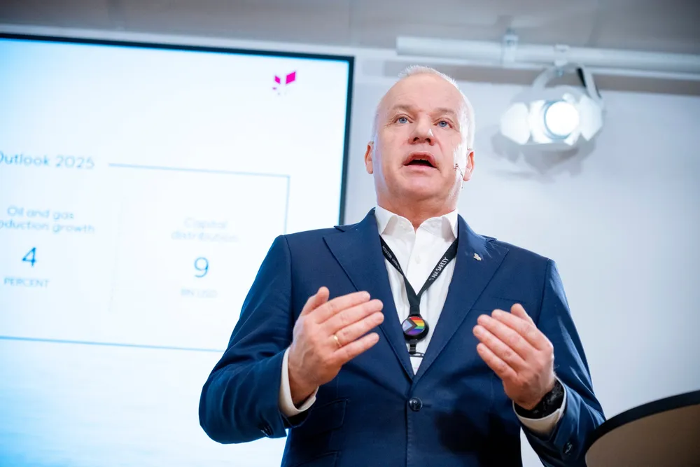 Konsernsjef i Equinor Anders Opedal jobber med to tunge strategiske prosesser. Den ene innebærer tusenvis av færre ansatte.