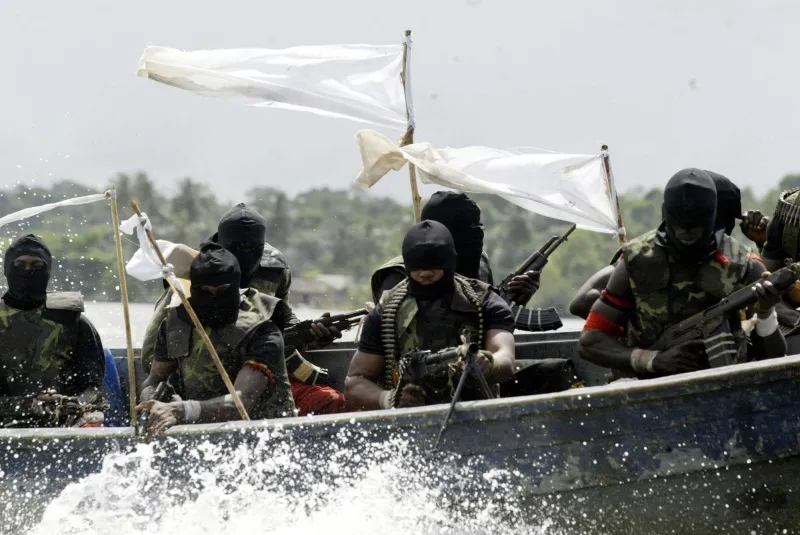Nigerian militants: kidnapping for ransom is a common occurence in the Niger Delta
