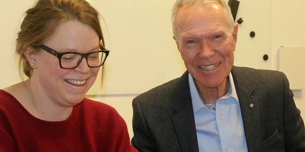 Silje Båtsvik Risholm og Jostein Refsnes