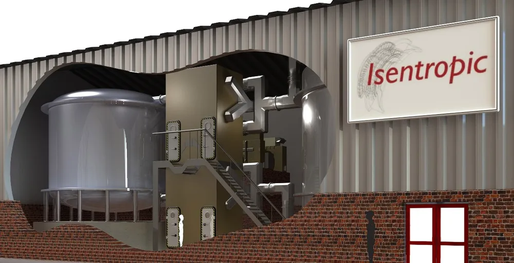 Storage innovator Isentropic gets $22m support from UK ETI