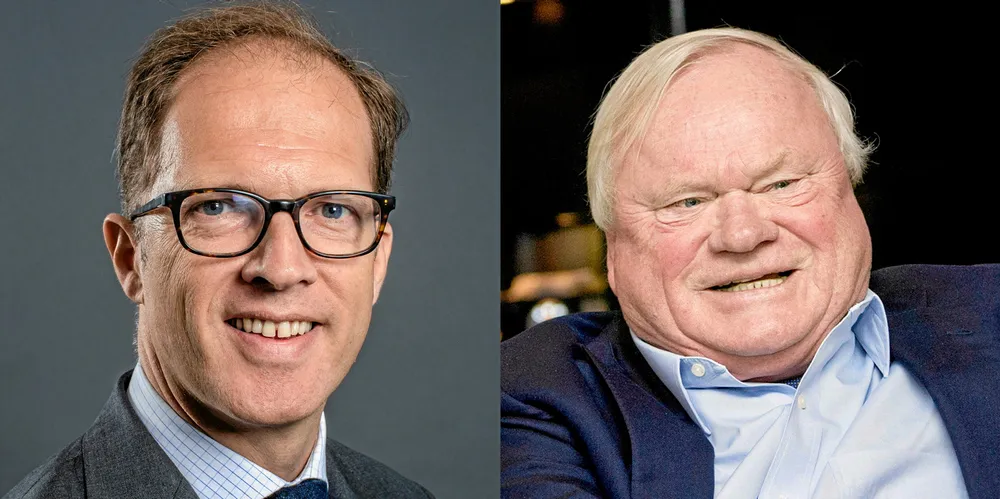 What have former Euronav CEO Hugo de Stoop (left) and shipping tycoon John Fredriksen been getting up to this year?