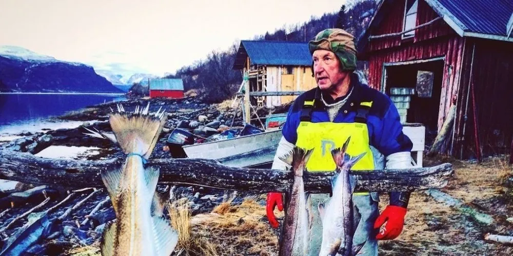 Kystfisker Nils Samuelsen fra Birtavarre i Kåfjord kommune i Troms. Foto: Jørn Mikael Hagen