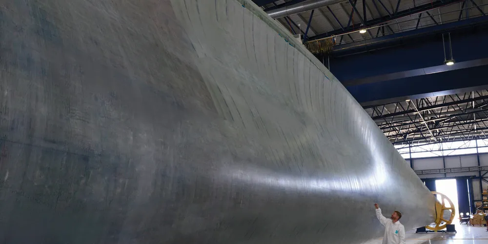 MHI-Vestas’ blades will be the first to be laid up for serial production for UK Round 3