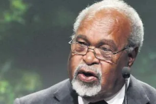 Look who's back: Michael Somare is due to take his sear in Parliament, and the Papua New Guinea Prime Ministership, later today