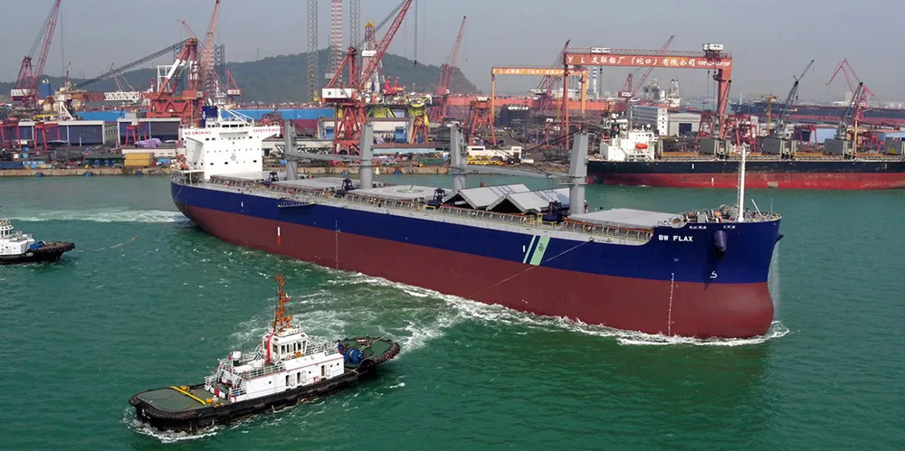Spot rates for capesizes, panamaxes, supramaxes such as the 58,100-dwt BW Flax (built 2010), and handysizes are all between $31,000 and $33,000 per day.