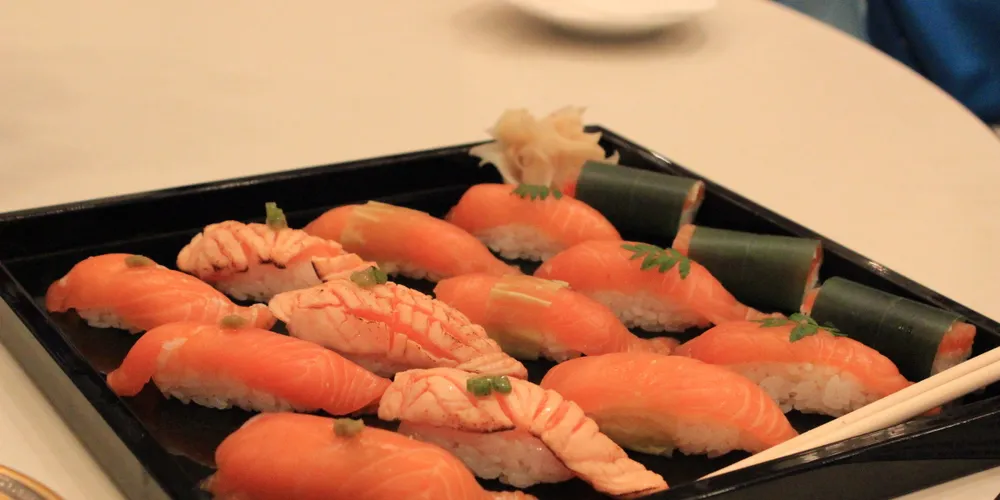 Sushi av laks