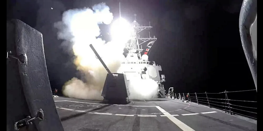 US and UK have targeted Houthi sites in air and naval strikes, trying to disrupt their ability to attack on merchant shipping