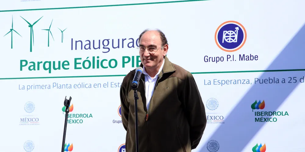 Iberdrola CEO Ignacio Galán in Mexico