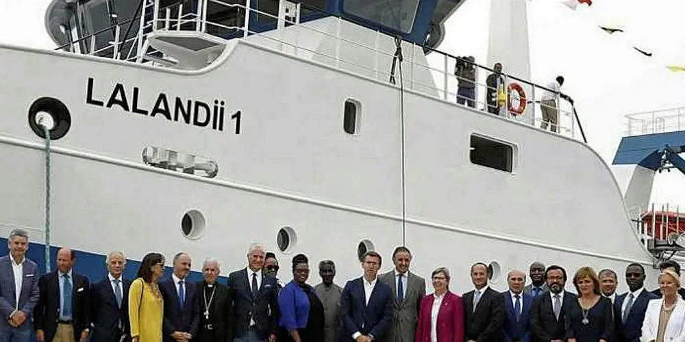 Nueva Pescanova vessel. Nueva Pescanova hake vessel Lalandii 1.