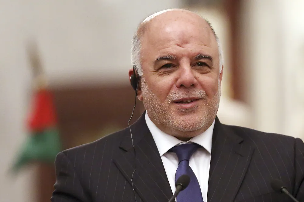 Brighter future?: Iraqi Prime Minister Haider al-Abadi