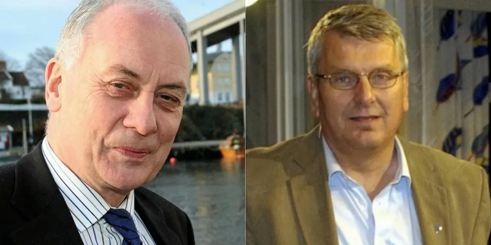 KAN BETY SLUTTEN: Dersom KrF støtter mistillit mot regjeringen, tror både Inge Halstensen og Knut Støbakk det er begynnelsen på slutten for partiet.Arkivfoto