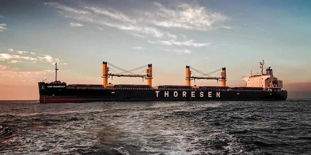 Thoresen had a fleet of 24 vessels — 22 supramaxes and two ultramaxes — at the end of the third quarter.