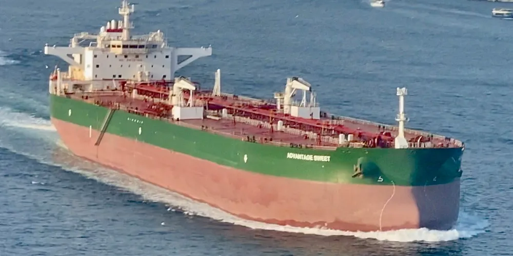 The Advantage Sweet was seized in the Middle East Gulf.