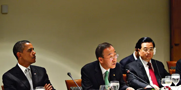 'Redouble efforts' ahead of Copenhagen - Obama, Hu