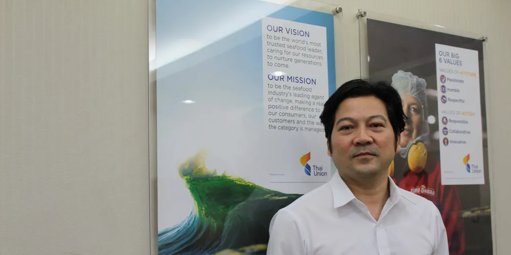 Preerasak Boonmechote, shrimp unit managing director at Thai Union.