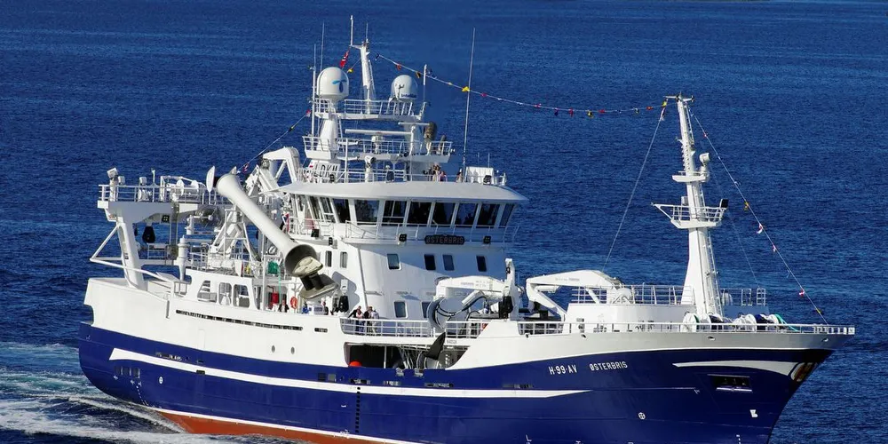 «Østerbris» -reder Olav Østervold mener Fiskebåt må ha medlemsmøter om driftsordningen, før organisasjonen uttaler seg. «Østerbris» er den eneste i ringnotflåten som er strukturert til 850 basistonn, og får dermed ikke benytte seg av ordningen.Foto: Østerbris AS